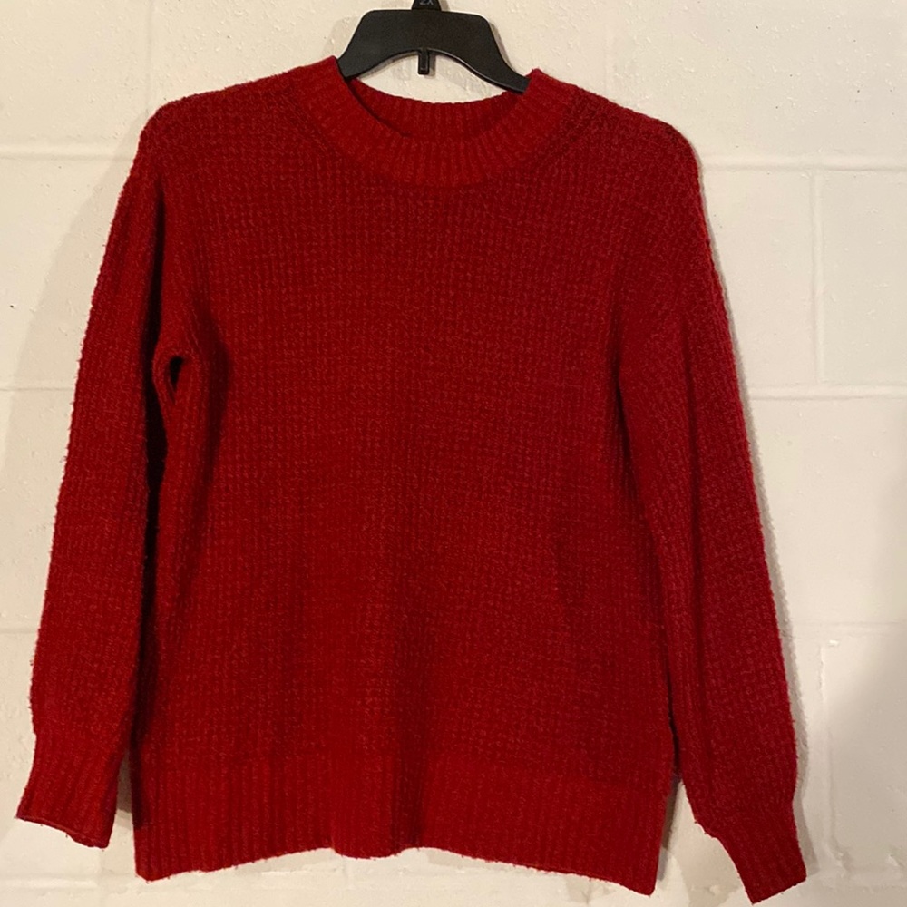 Red sweater